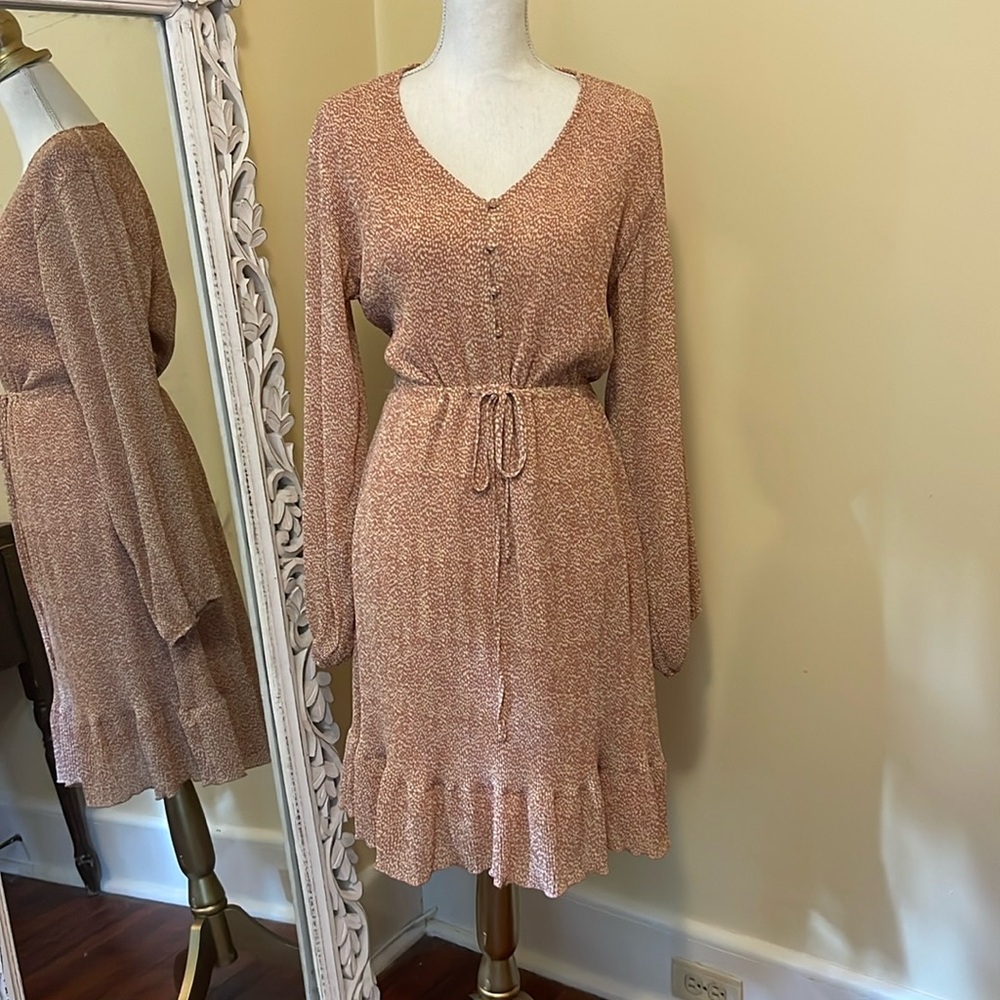 Dusty Rose Knee length dress